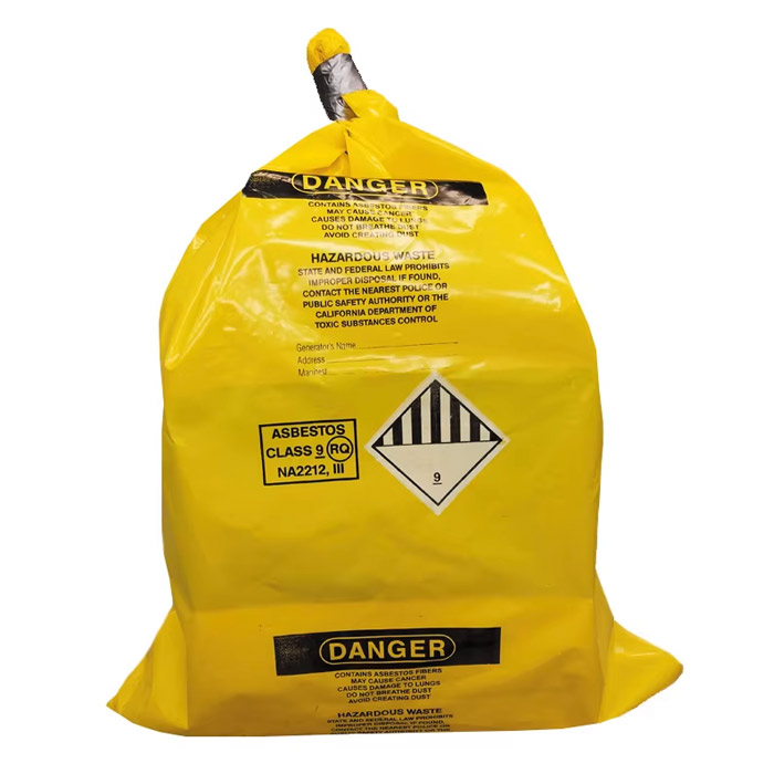 Hazardous Waste Drop-Off Asbestos Bags