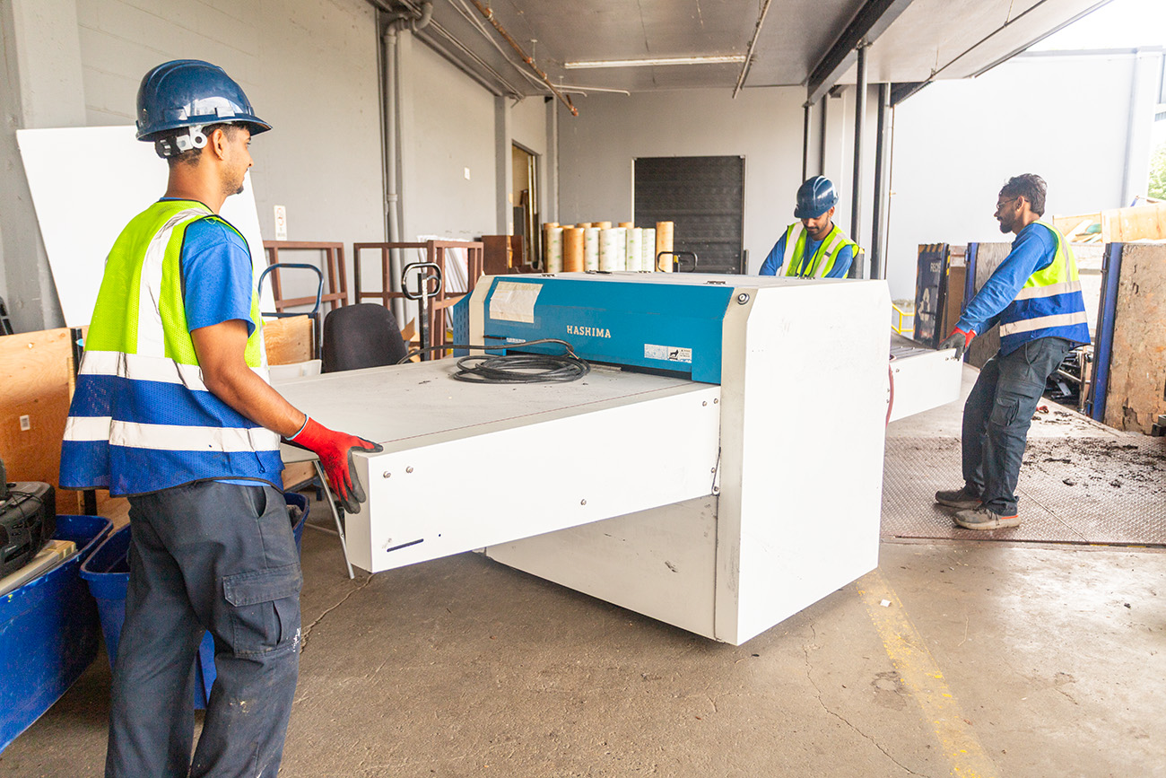 Commercial Industrial Recycling Large Machinery