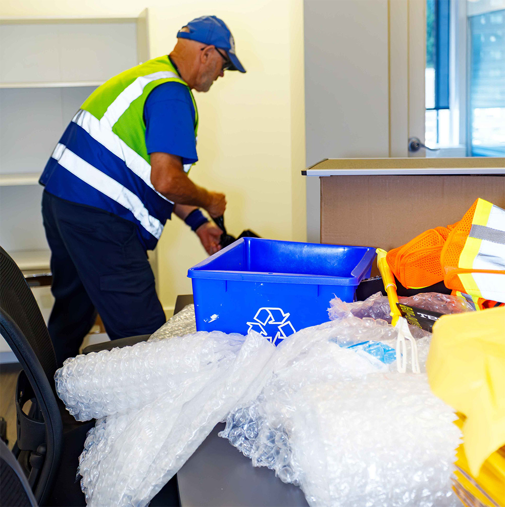 Commercial Industrial Recycling Office Cleanout