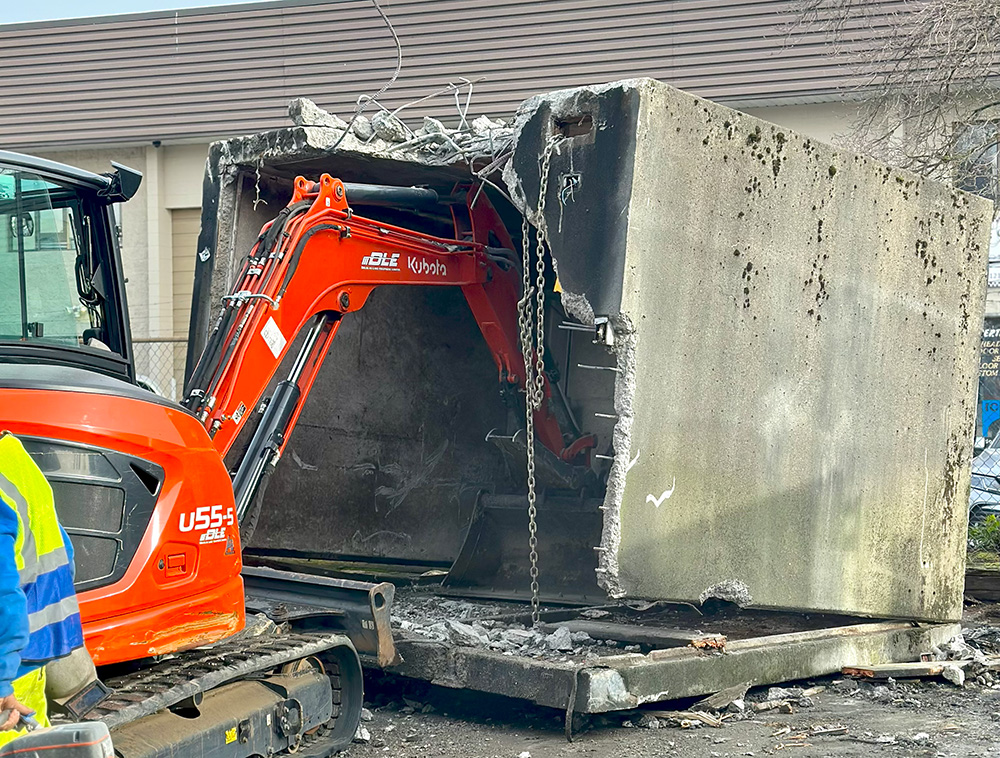 Commercial Industrial Recycling Concrete Removal