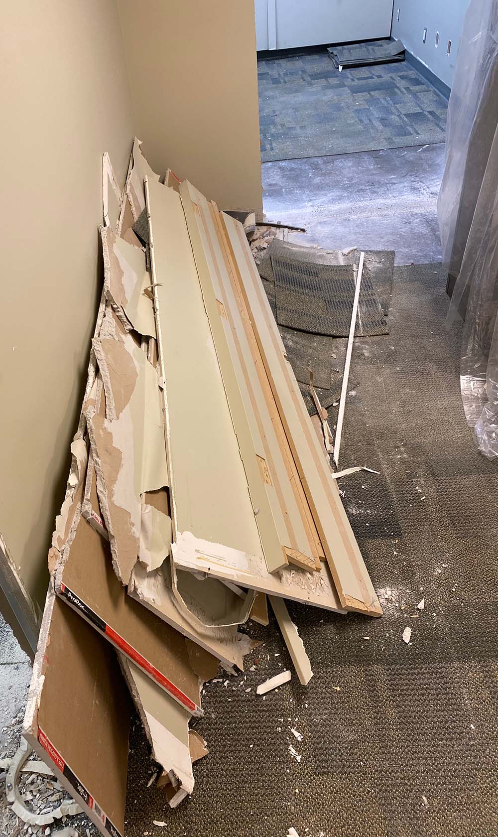 Construction Demolition Drywall Removal Recycling