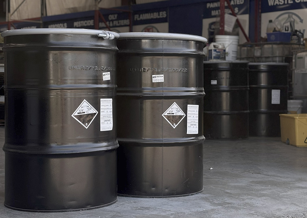 Hazardous Waste Pickup Removal Lab Packing Services