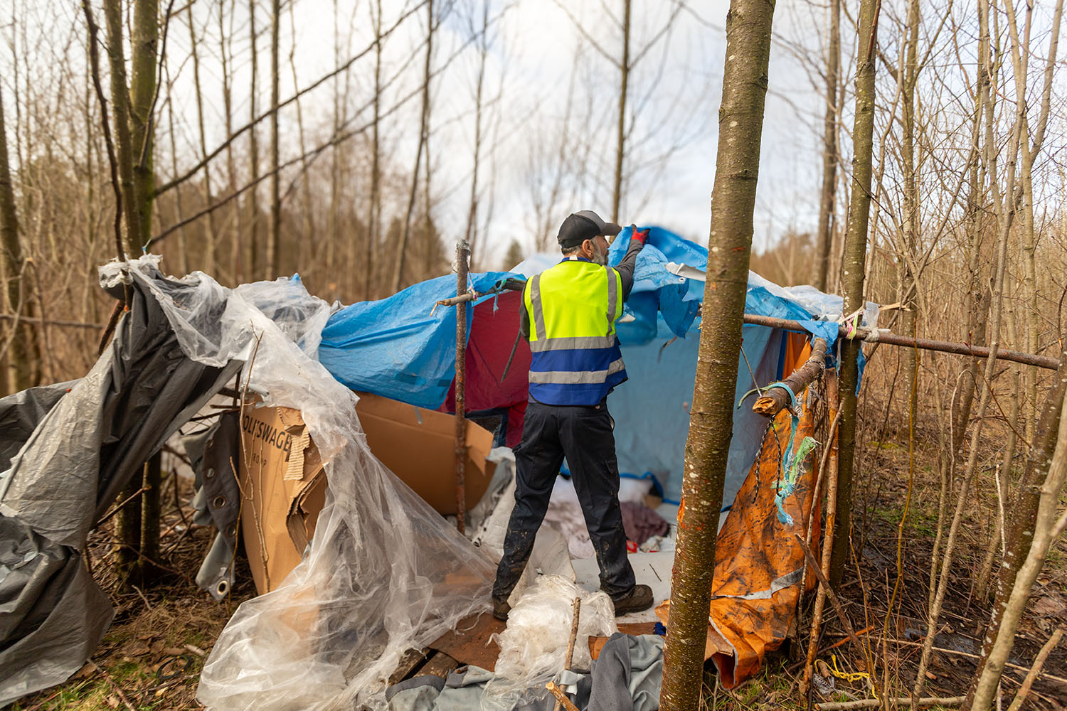 Homeless Encampment Cleanup
