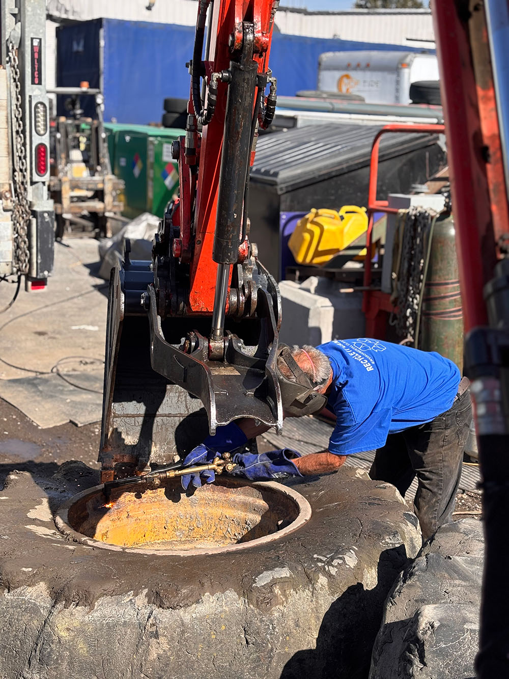 Tire Rubber Equipment Recycling Industrial Rubber